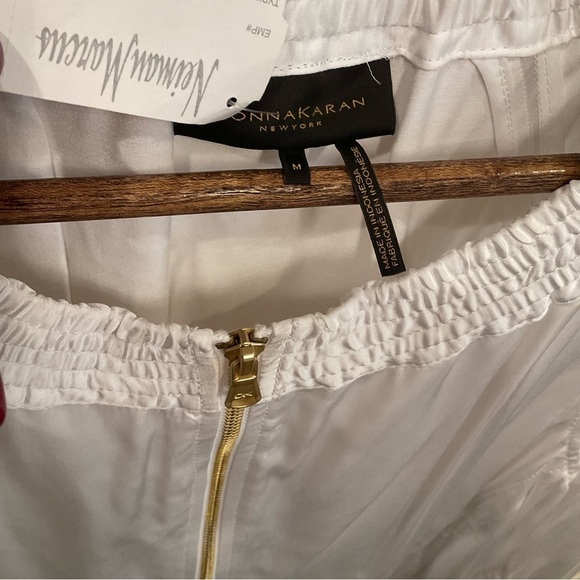 Donna Karan white silky bomber style jacket. Brand New with tags! - Picture 4 of 9
